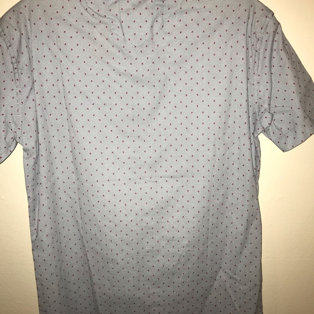 Blue & Burgundy Boy Shirt - Picture 2 of 2